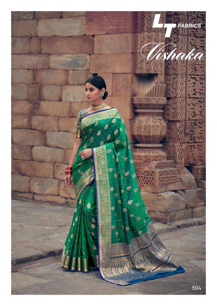 LT Fabrics Vishaka Silk Krystal silk sarees 05