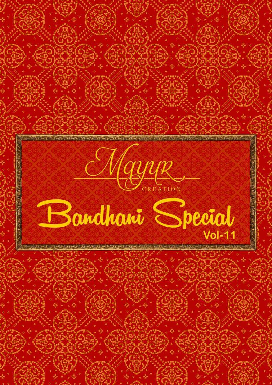 Mayur Creation Bandhani Special Vol 11 Cotton fancy Dress Ma...