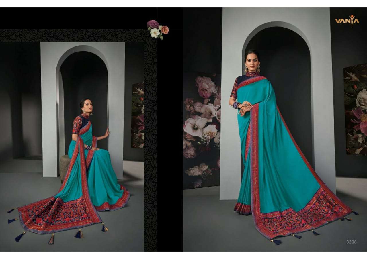 Vanya Vol 22 heavy silk wedding wear saree collection 06