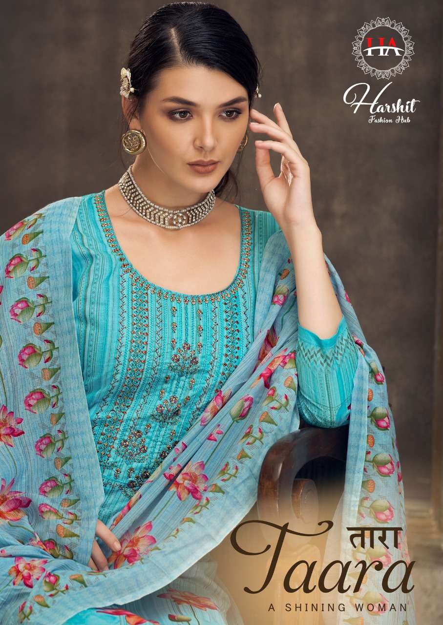 Alok Suits harshit Fashion Taara Pure Cotton Digital print W...