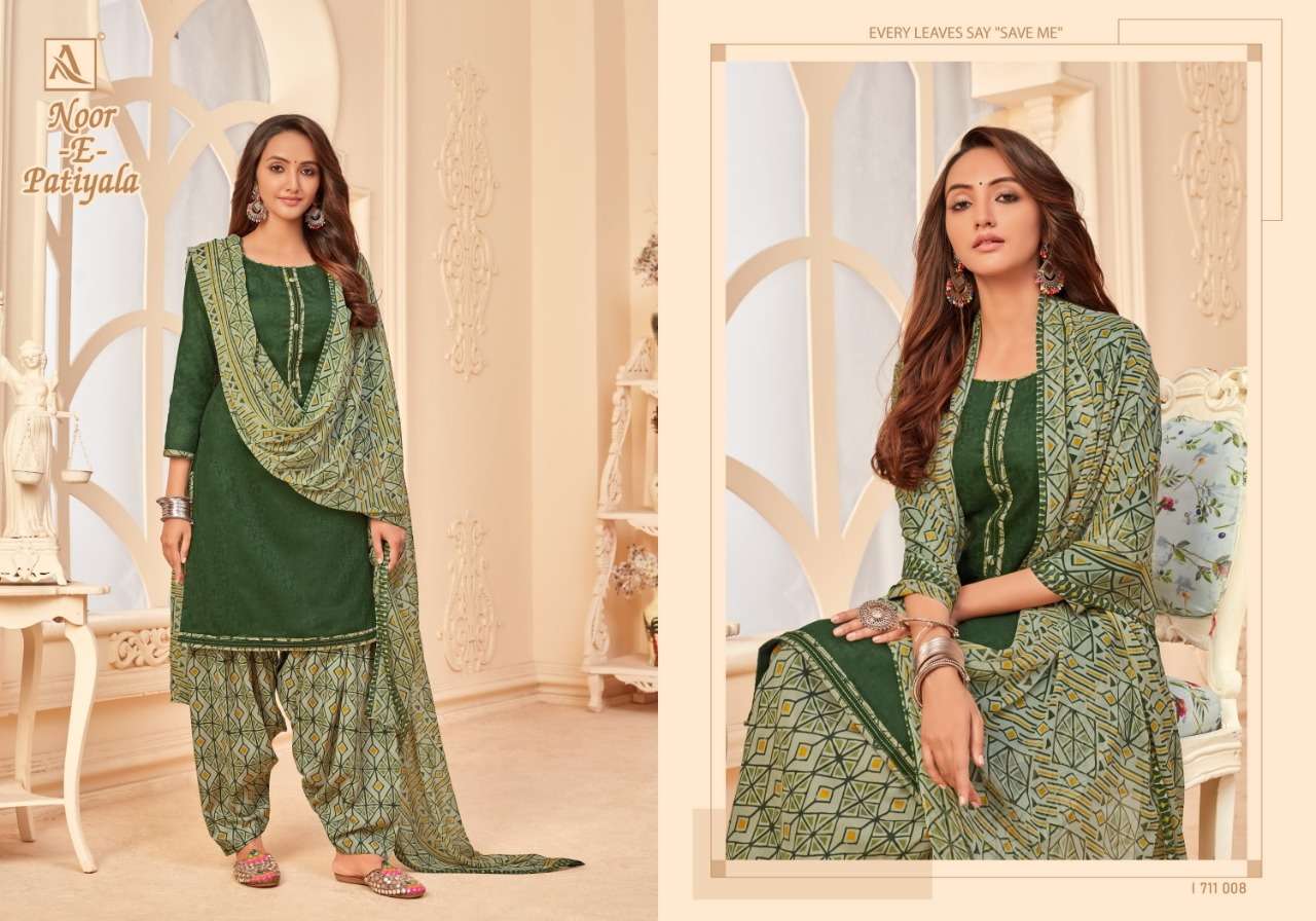 Alok Suits Noor E Patiyala Jam Jacquard With Stitched Tie Dr...