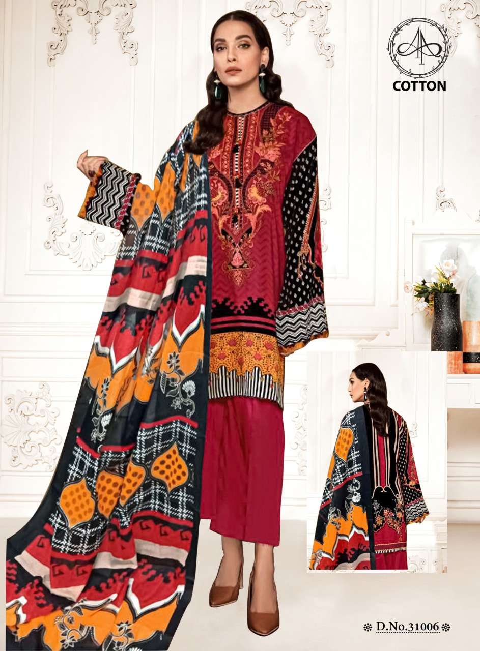 Apna Cotton Afifaa Pure Cotton Karachi Print Low Range Dress...