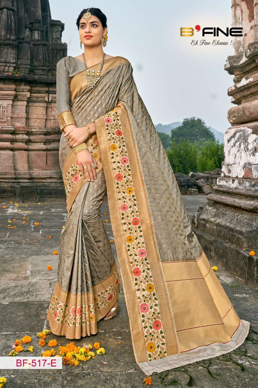 B Fine Nakkashi Fancy Heavy Sarees Collection 06