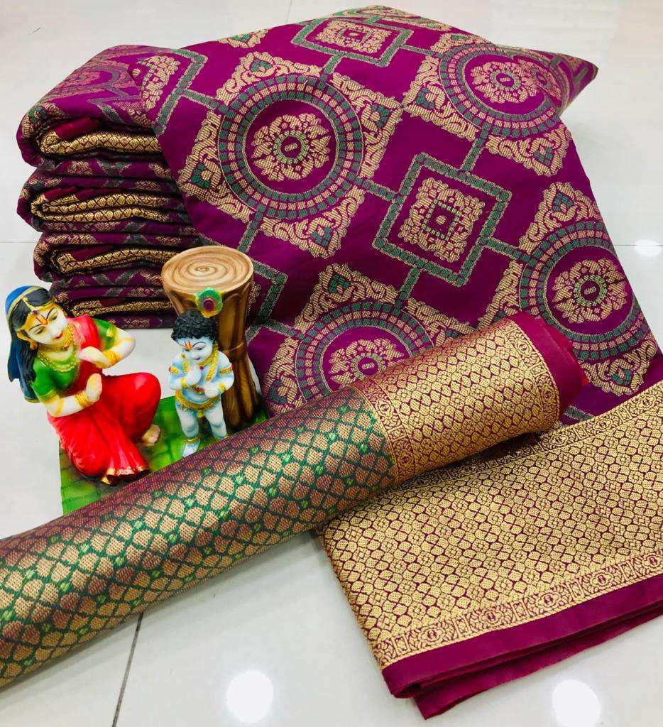 Banarasi Silk Vol 3 Banarasi Patola With Zari Weaving Pallu ...