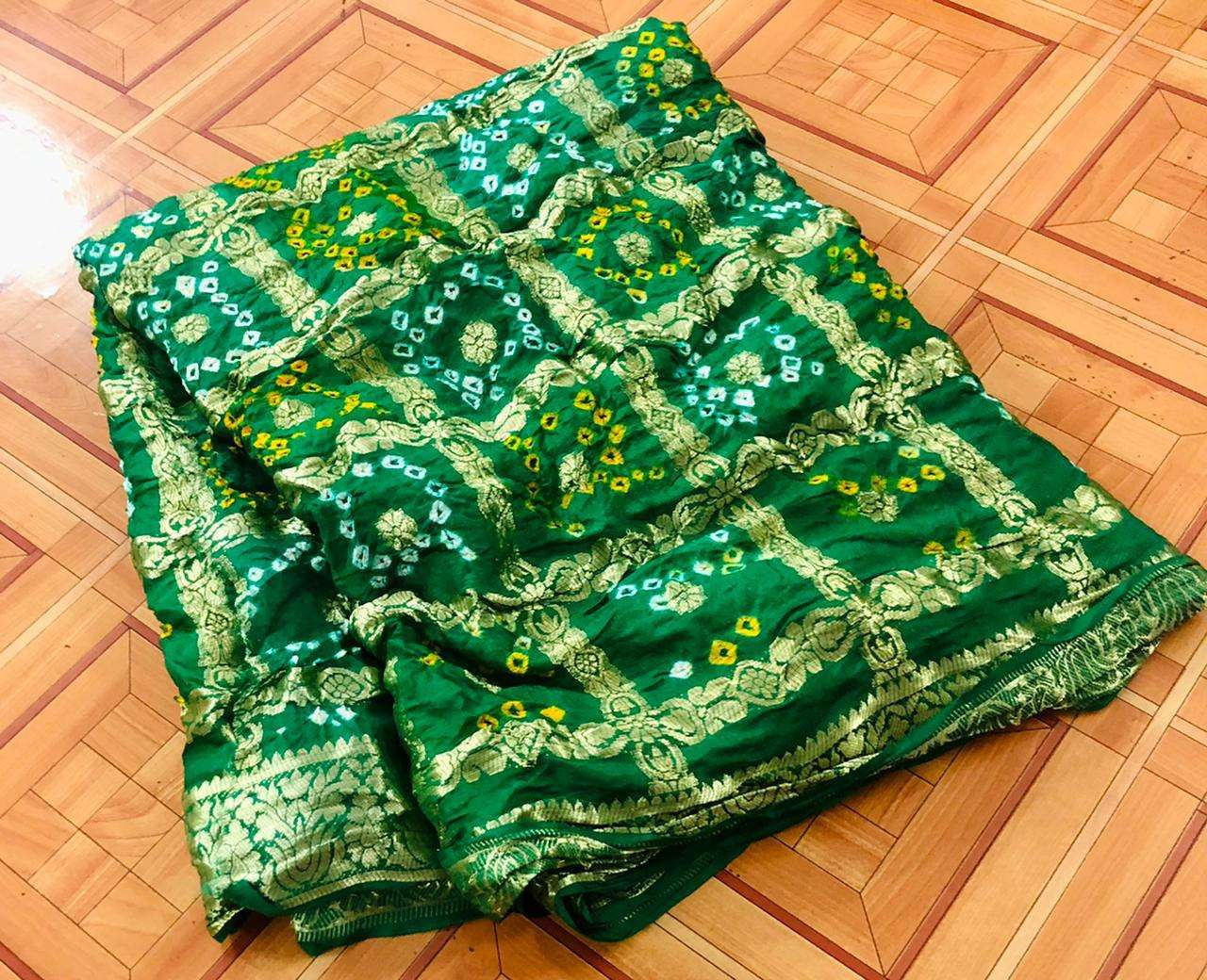 cotton traditional bandej design saree collection 03
