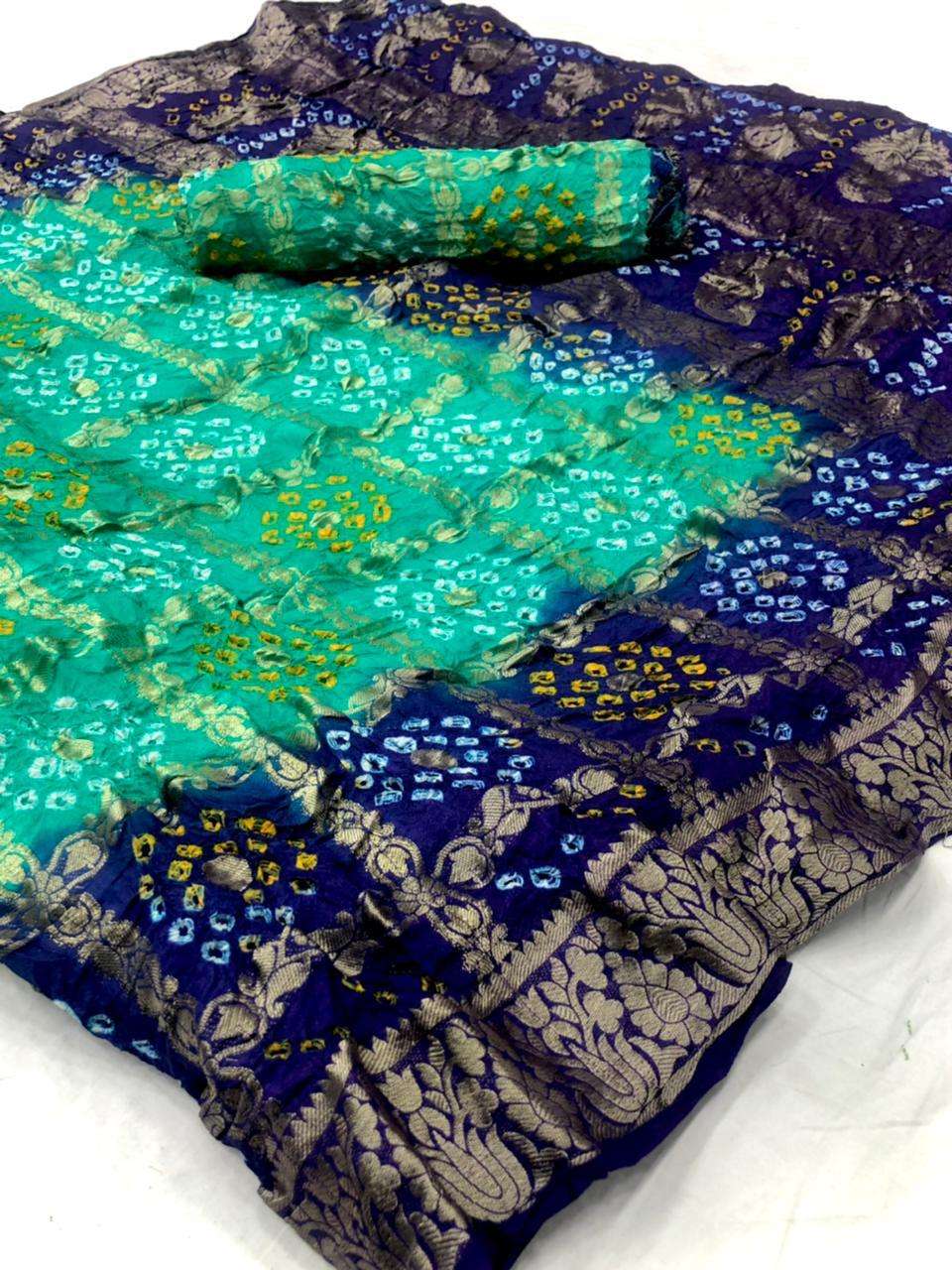 cotton traditional bandej design saree collection 06