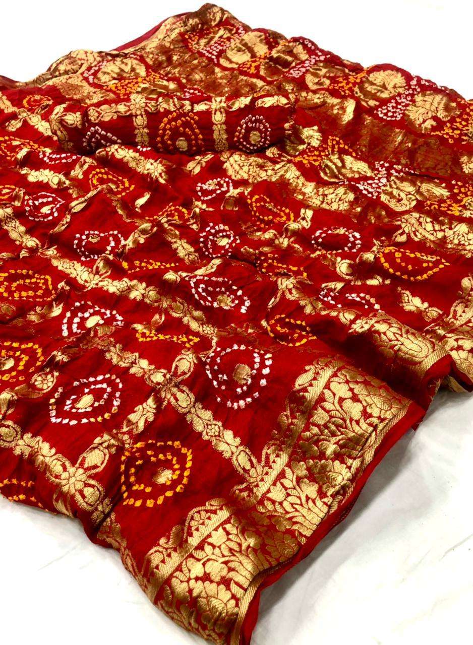 cotton traditional bandej design saree collection 07
