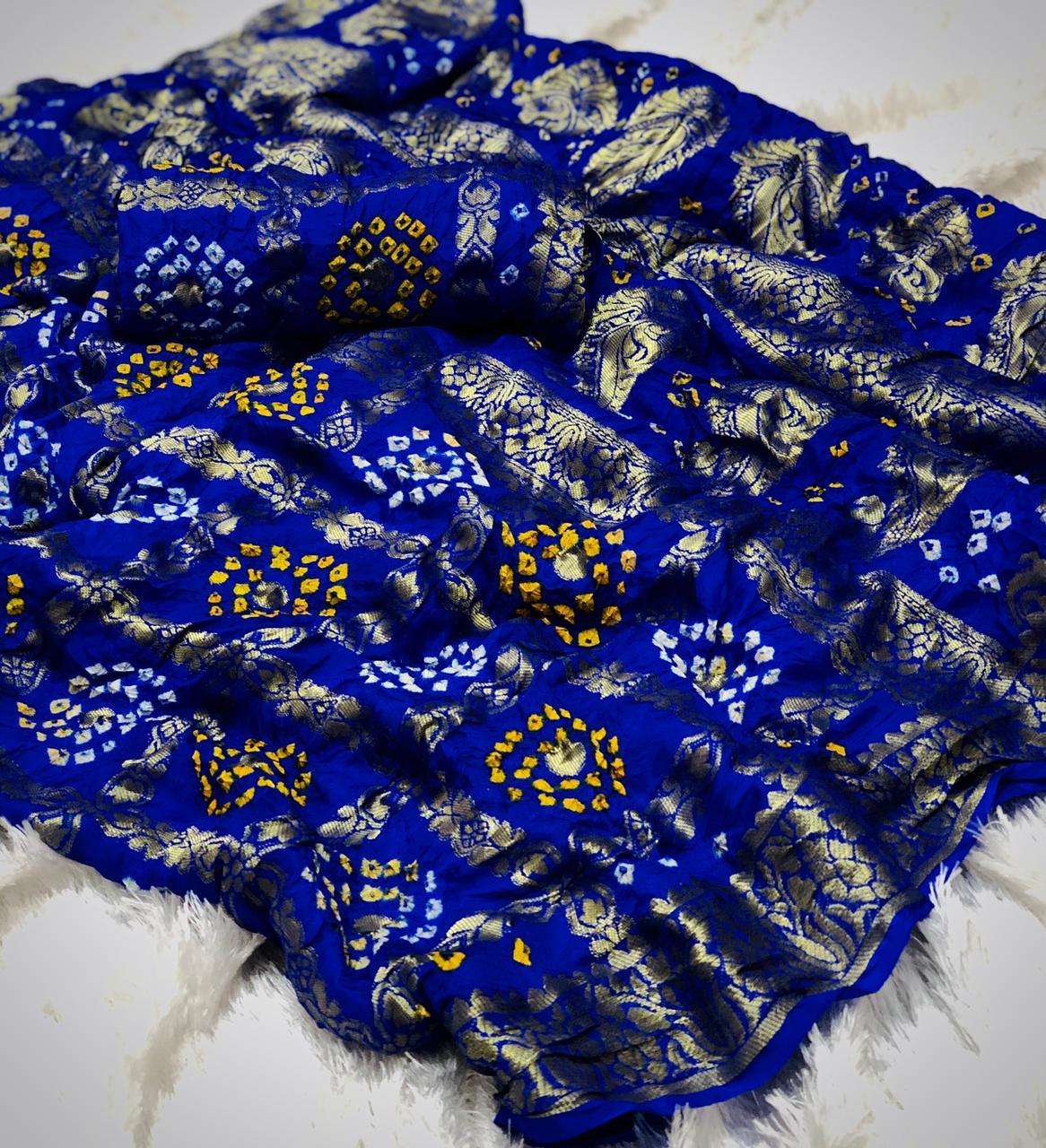 cotton traditional bandej design saree collection