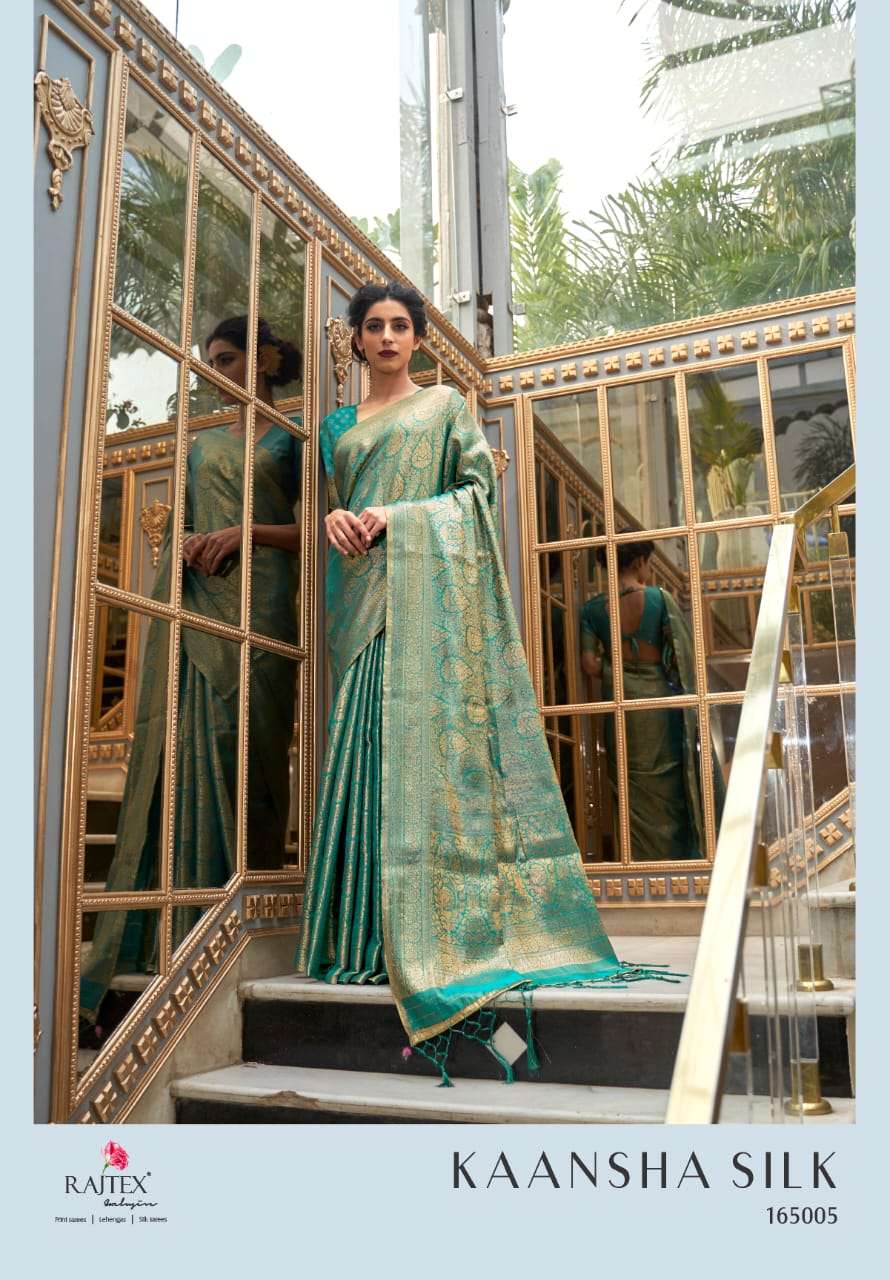 Heavy banarasi silk party wear saree collection 01