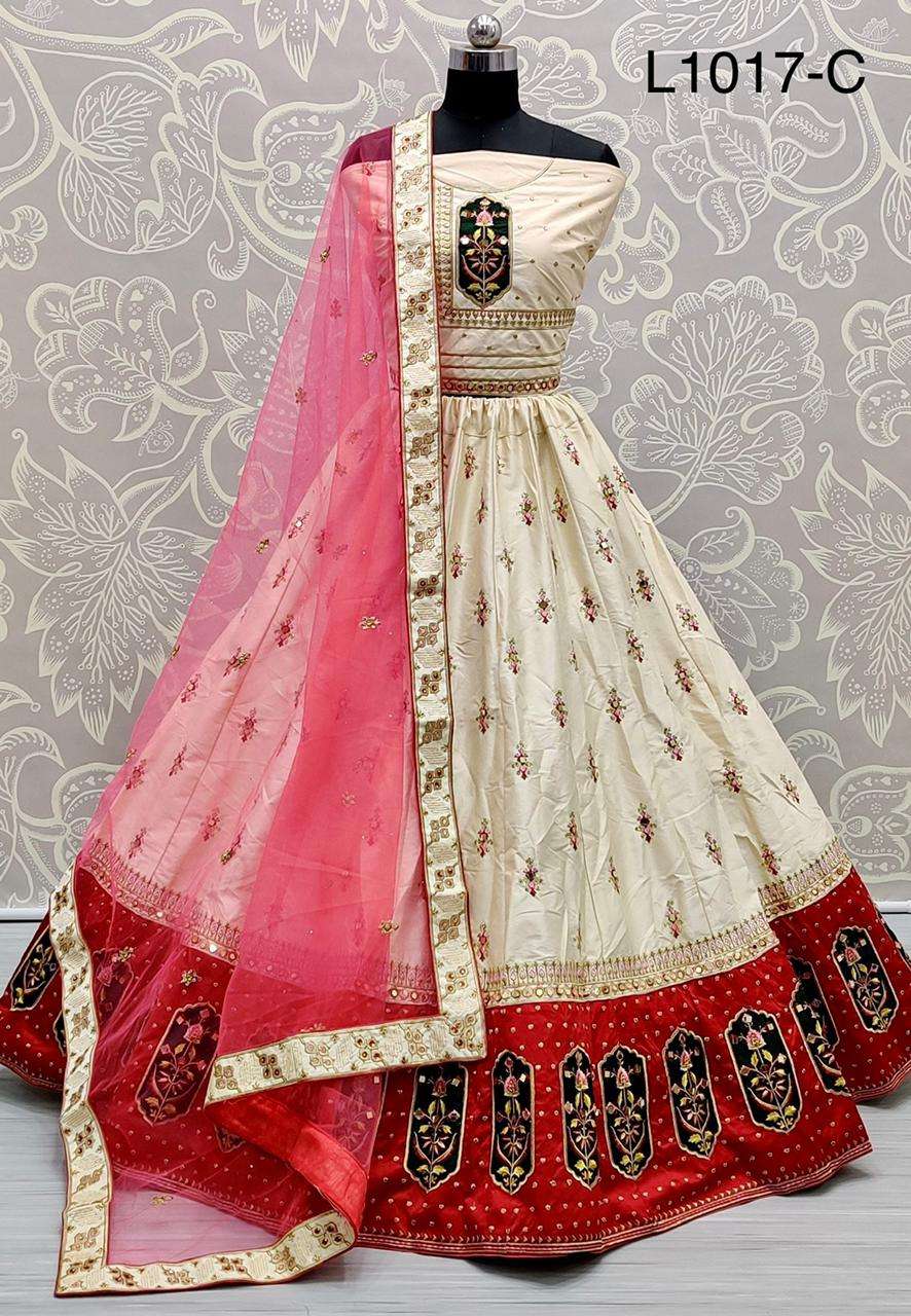  L1017 Designer wedding wear lehenga choli collection  02
