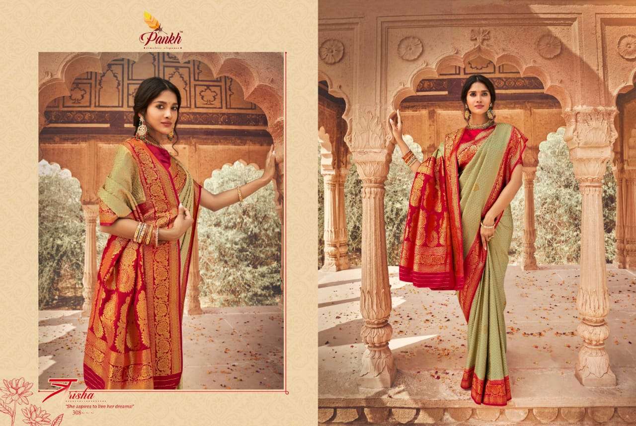 LATETS TRADITIONAL SILK PARTY WEAR SAREE COLLECTION 10