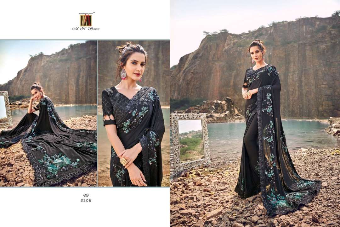 MN 5300 SERIES NET WITH DESIGNER PARTY WEAR SAREE COLLECTION...