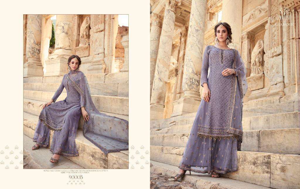 Mohini Fashion Glamour Vol 90 Georgette With Embroidery Work...
