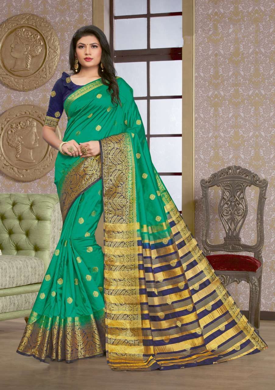 SAANVI SILK PARTY WEAR SAREE COLLECTION 03