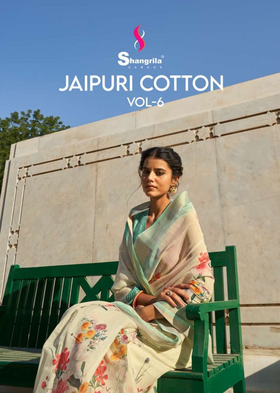 Shangrila Jaipuri Linen Vol 6 Linen Cotton Handloom Art Silk...