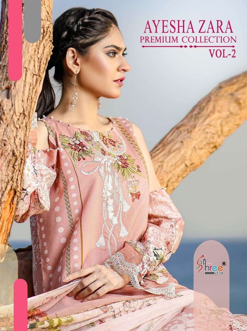 shree Fabs Ayesha Zara Premium Collection Vol 2 Pure Cotton ...