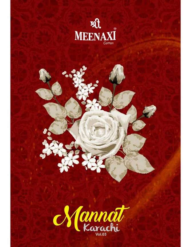Shree Meenaxi Mannat Karachi Vol 3 Cotton Printed Regular We...