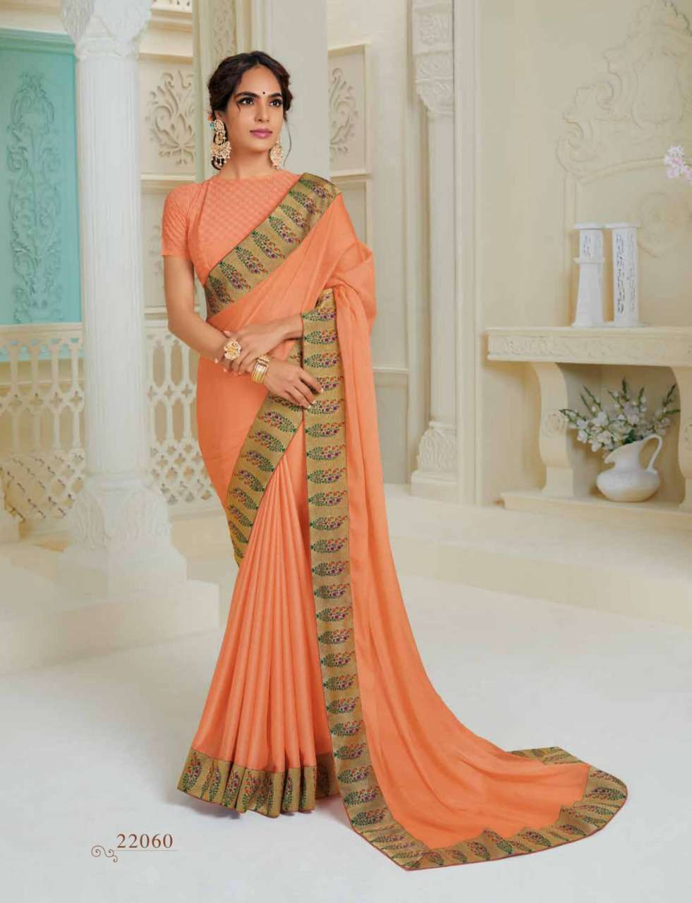 Subhash Manjri Fancy Designer Party Wear Sarees Collection 1...