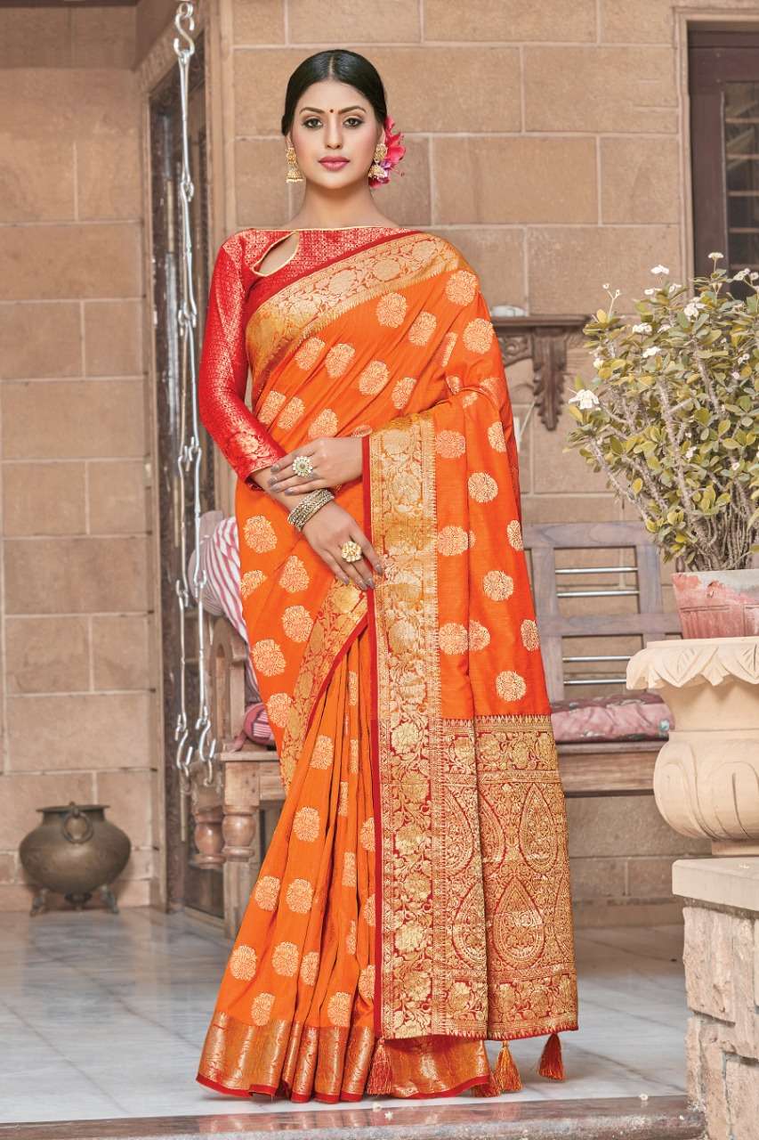 VEERANGNA traditional silk saree collection 03