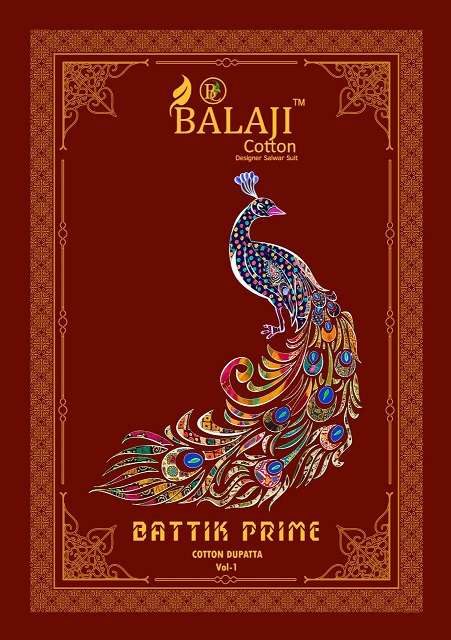 Balaji Cotton Batik Prime vol 1 Pure cotton Printed Regular ...