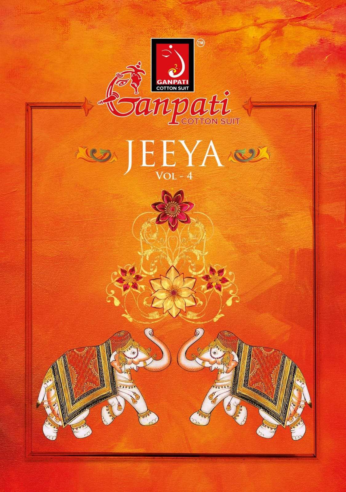 Ganpati Jeeya Vol 4 Cotton Printed Dress material Collection