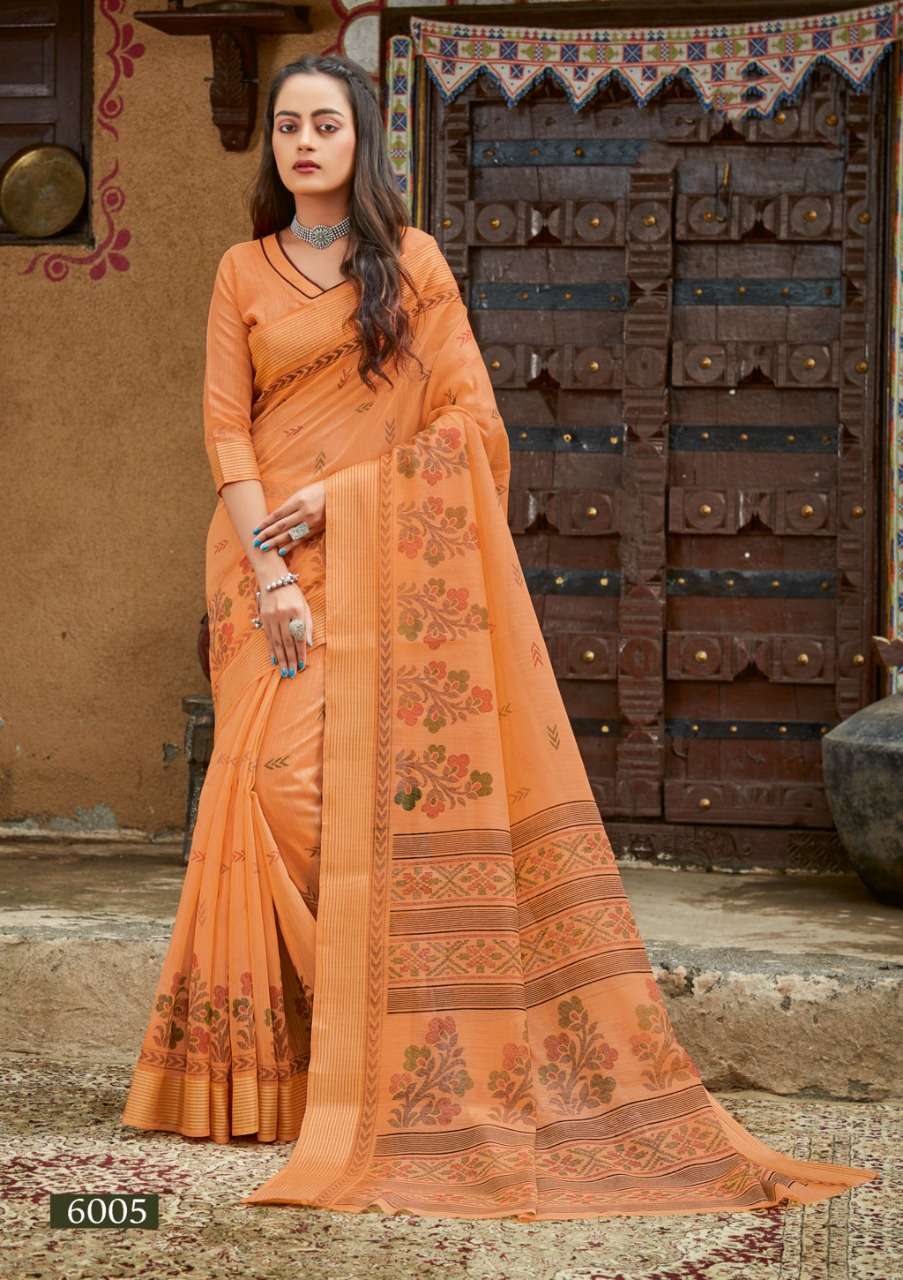 GRACEFUL COTTON WITH PARTY WEAR SAREE COLLECTION 05