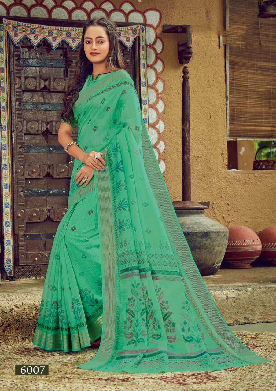 GRACEFUL COTTON WITH PARTY WEAR SAREE COLLECTION 07