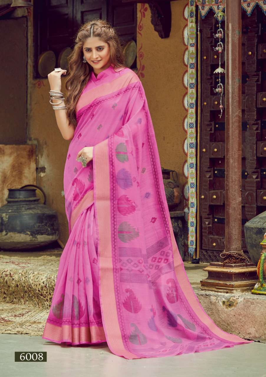 GRACEFUL COTTON WITH PARTY WEAR SAREE COLLECTION 09