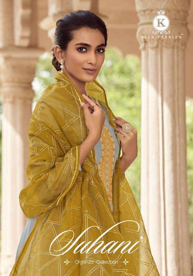 Kala Fashion Suhani pure Muslin With Embroidery Work Dress M...