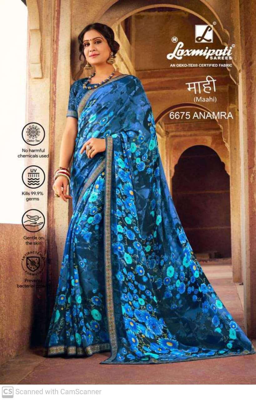 laxmipati mahi fancy saree collection 6675