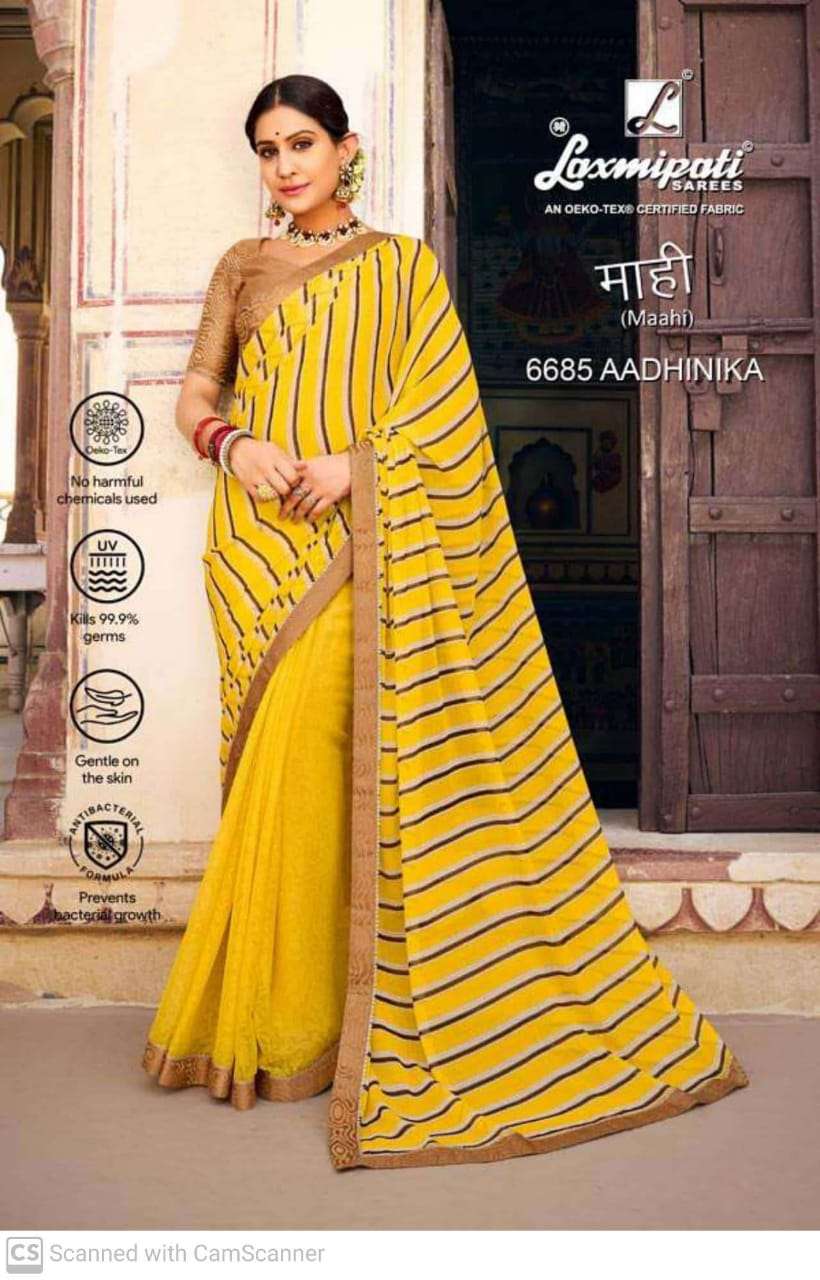 laxmipati mahi fancy saree collection 6685