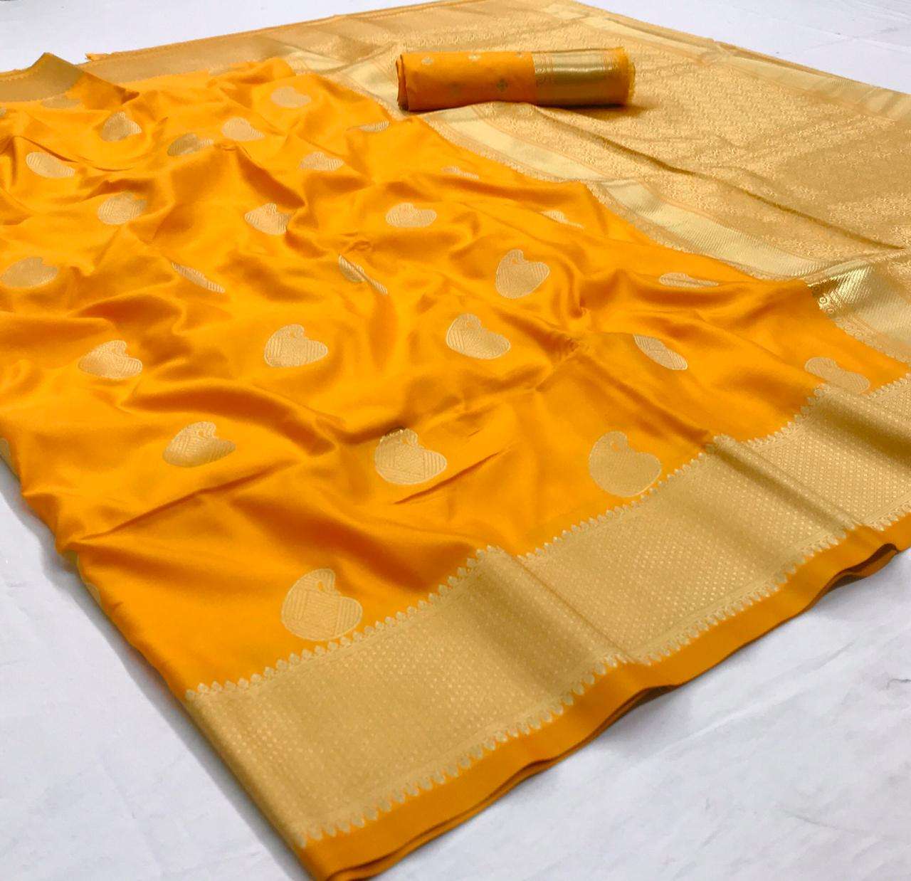  Leena Silk Soft silk Weaving PARTY WEAR SAREE COLLECTION 07