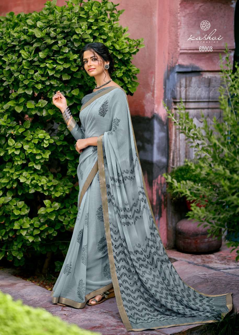 Lt Fabrics Kashvi Antara Chiffon With Fancy Lace Border Sare...