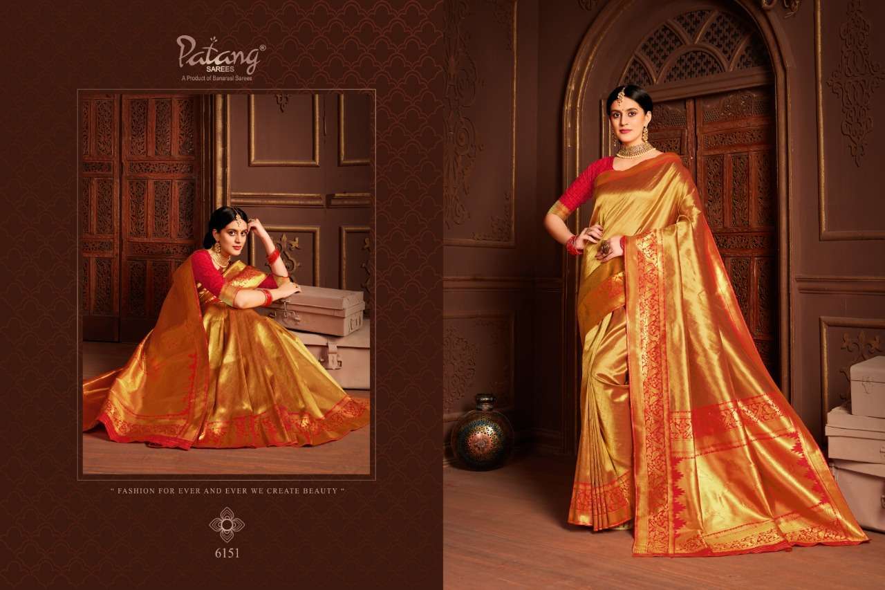 Patang Paithani Silk Heavy Designer Silk Sarees Collection 0...