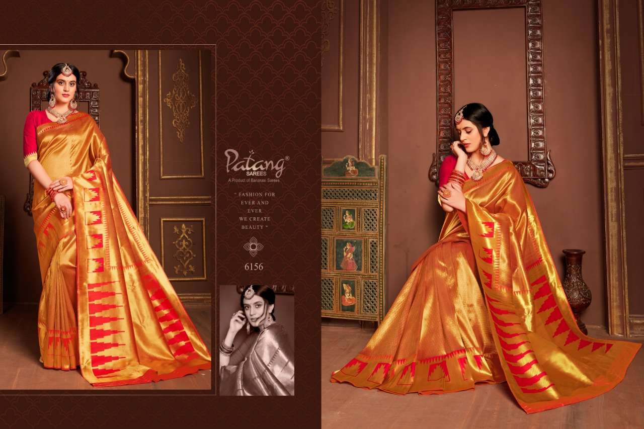 Patang Paithani Silk Heavy Designer Silk Sarees Collection 0...
