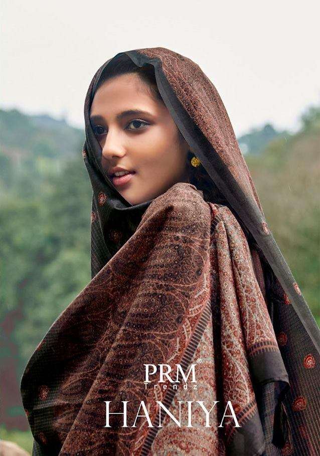 PRM Trendz Haniya Jam Cotton With Digital print Fancy Embroi...