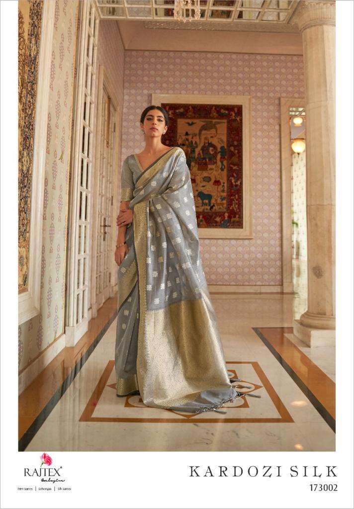 Rajtex Kardozi Silk Pure Modal Weaving Party Wear Silk Saree...