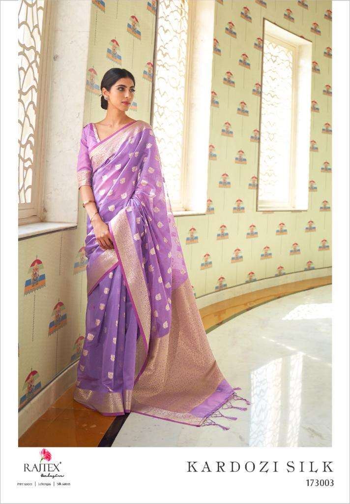 Rajtex Kardozi Silk Pure Modal Weaving Party Wear Silk Saree...