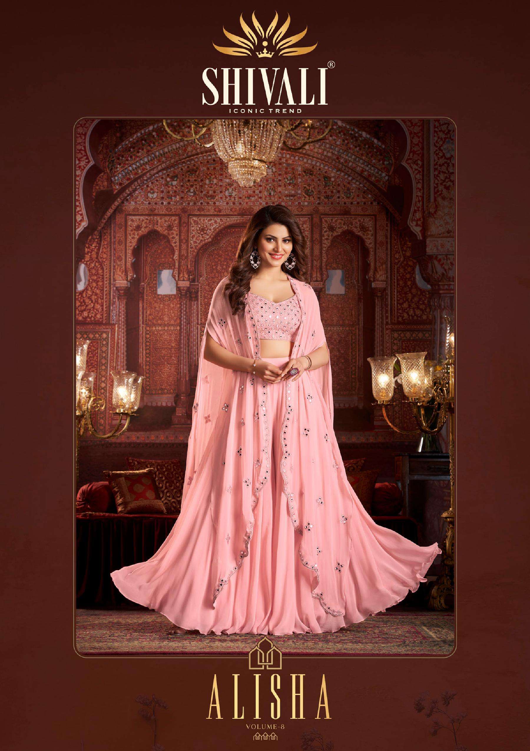 Shivali fashion Alisha Vol 8 Fancy Designer Indo Western Col...