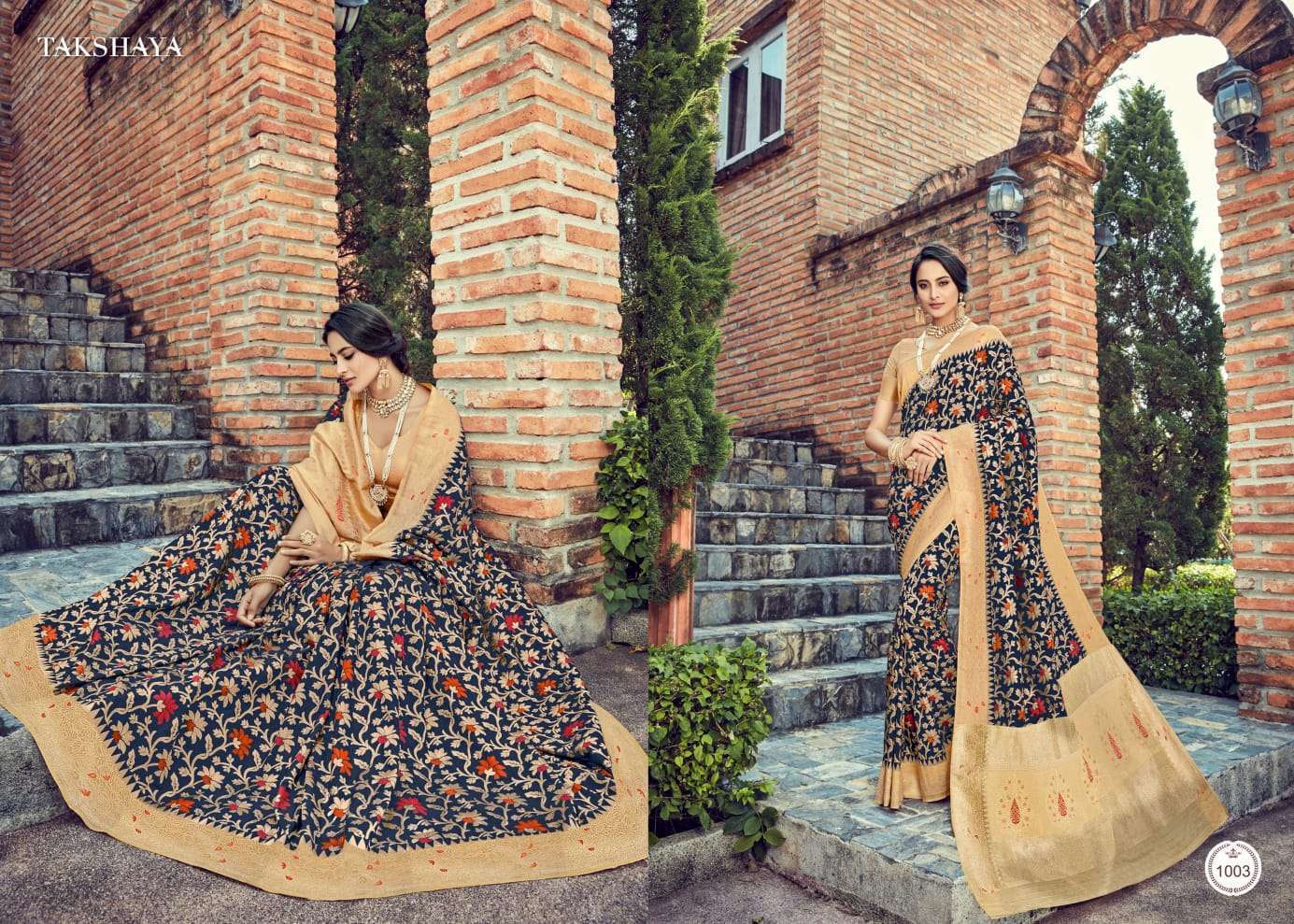 Aaloki Takhshya Silk Designer Sarees Collection 01