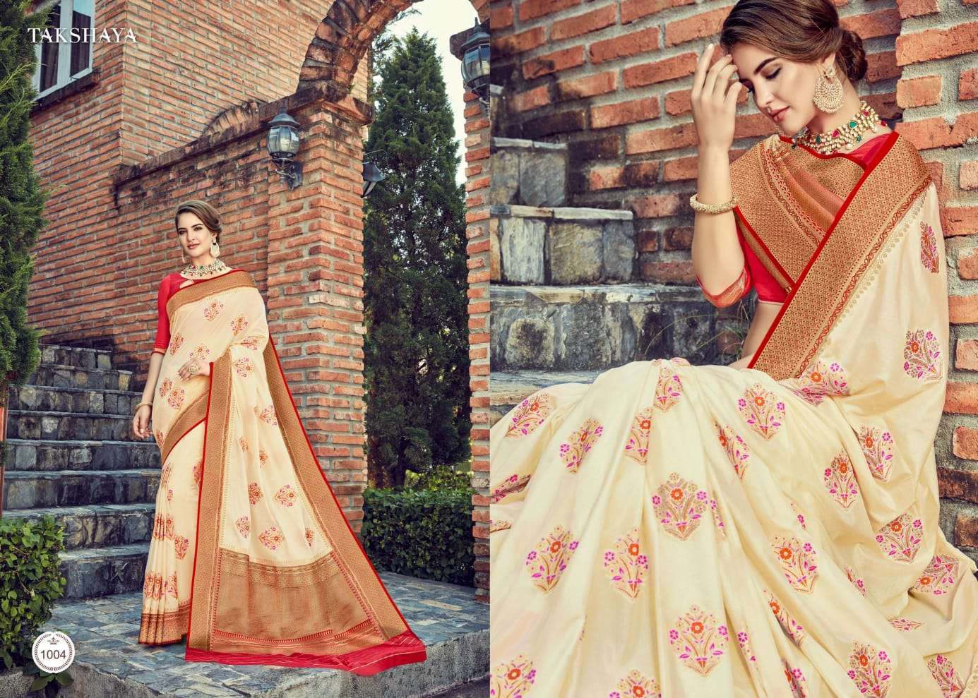 Aaloki Takhshya Silk Designer Sarees Collection 03