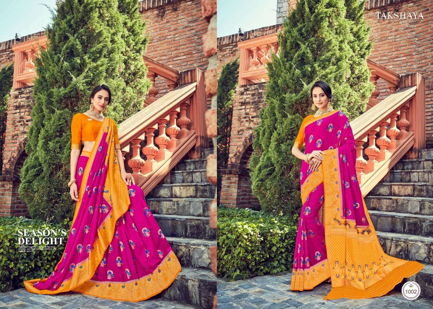 Aaloki Takhshya Silk Designer Sarees Collection 05