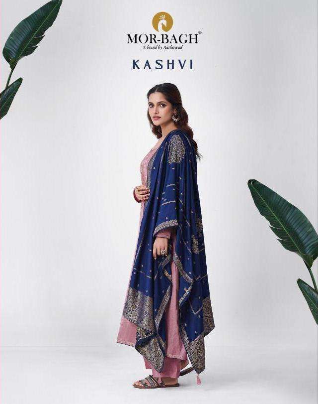 Aashirwad Creation Mor Bagh Kashvi Premium Silk With Embroid...