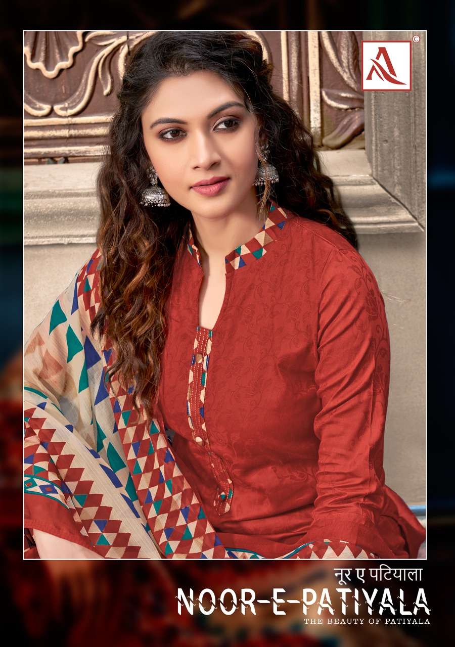 Alok Suits Noor E Patiyala Jam Jacquard Dress material Colle...