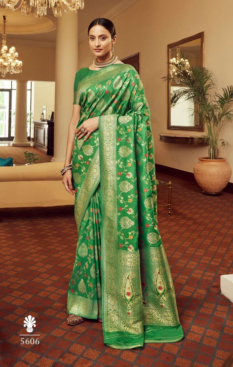 Anubhuti Silk Soft Banarasi Silk Weaving Sarees Collection 0...