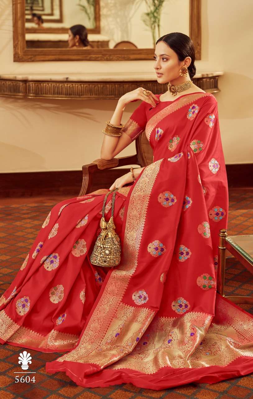 Anubhuti Silk Soft banarasi Silk weaving Sarees collection