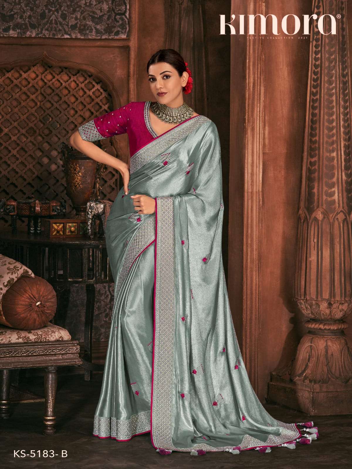Kimora Fashion Kajal 5183 Colors Fancy Silk Sarees Collectio...