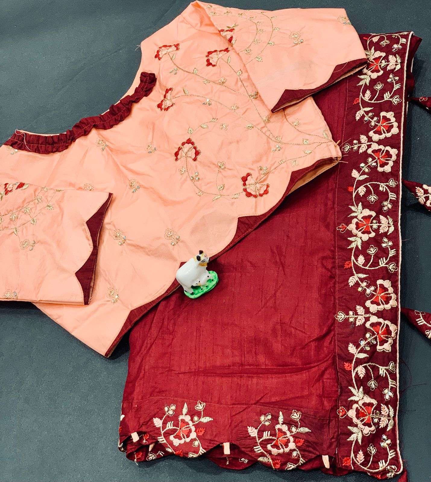 latest dola silk with stich clouse saree collection 06