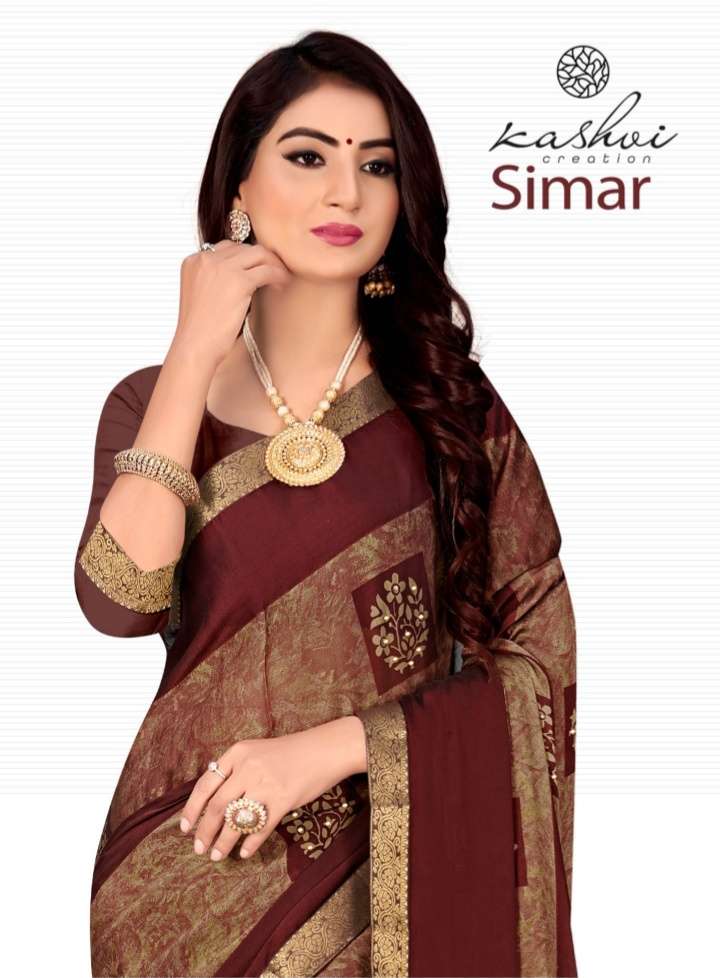 LT Fabrics Kashvi Simar Black Rangoli With Diamond sarees co...
