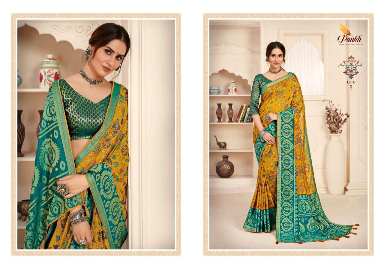 Pankh Nandini Silk Printed Designer Sarees Collection 08